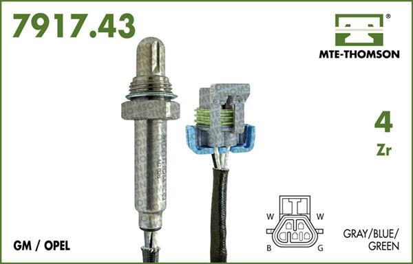 MTE-Thomson 7917.43.040 - Lambda Sensor autospares.lv