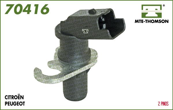 MTE-Thomson 70416 - Sensor, crankshaft pulse autospares.lv