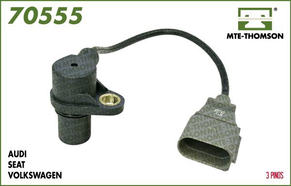 MTE-Thomson 70555 - Sensor, crankshaft pulse autospares.lv