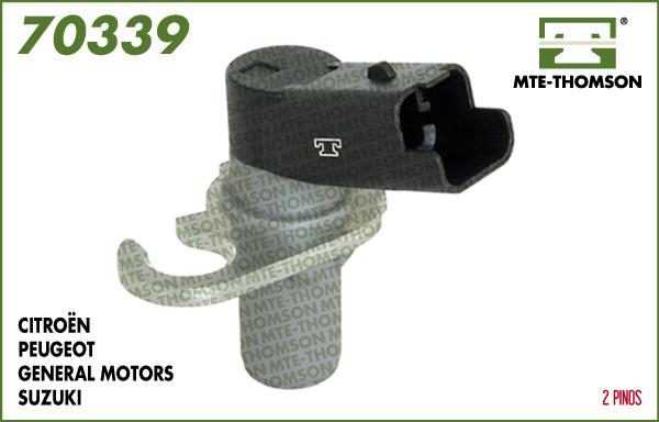 MTE-Thomson 70339 - Sensor, crankshaft pulse autospares.lv