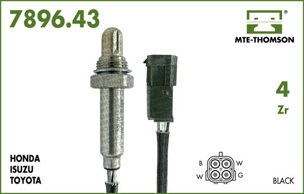 MTE-Thomson 7896.43.035 - Lambda Sensor autospares.lv