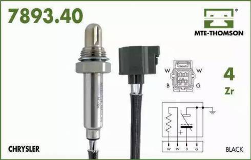 MTE-Thomson 7893.40.065 - Lambda Sensor autospares.lv