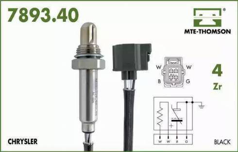 MTE-Thomson 7893.40.031 - Lambda Sensor autospares.lv