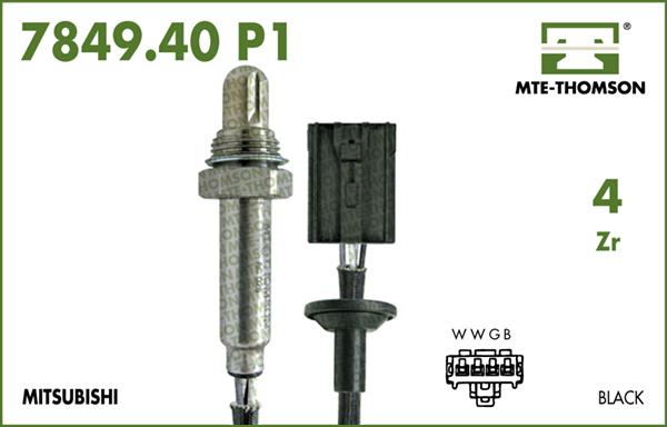 MTE-Thomson 7849.40.040P1 - Lambda Sensor autospares.lv