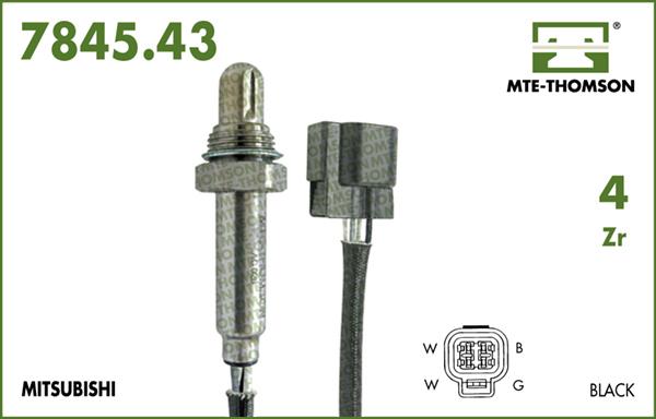 MTE-Thomson 7845.43.057 - Lambda Sensor autospares.lv