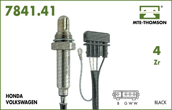 MTE-Thomson 7841.41.101 - Lambda Sensor autospares.lv