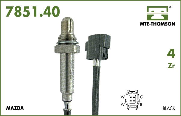 MTE-Thomson 7851.40.035 - Lambda Sensor autospares.lv