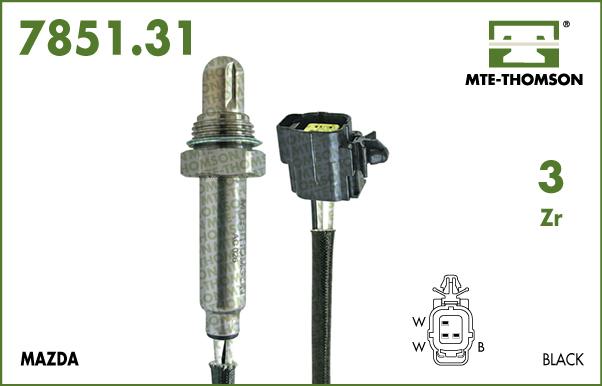 MTE-Thomson 7851.31.040 - Lambda Sensor autospares.lv