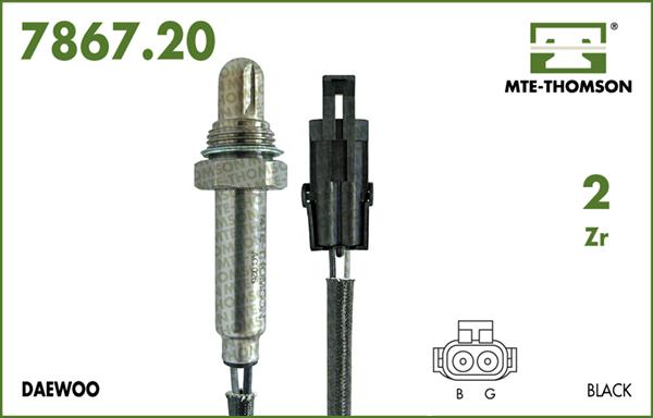 MTE-Thomson 7867.20.038 - Lambda Sensor autospares.lv