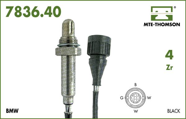 MTE-Thomson 7836.40.091 - Lambda Sensor autospares.lv