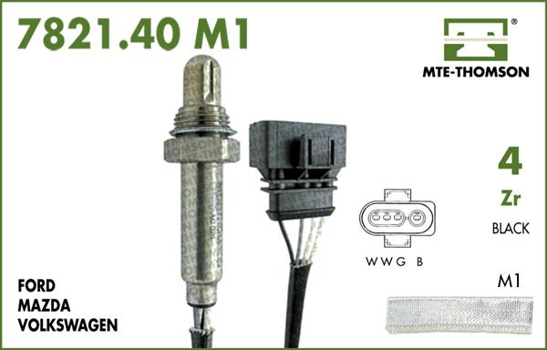 MTE-Thomson 7821.40.072M1 - Lambda Sensor autospares.lv