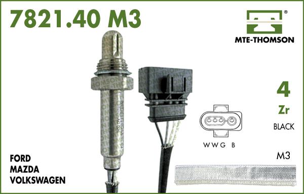 MTE-Thomson 7821.40.111M3 - Lambda Sensor autospares.lv