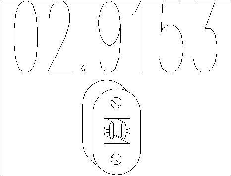 MTS 02.9153 - Gasket, exhaust pipe autospares.lv