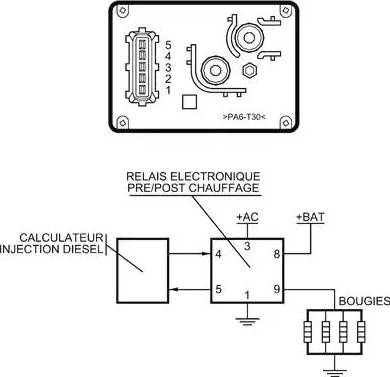 Nagares CEP/6-12 - Control Unit, glow plug system autospares.lv