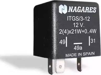 Nagares ITGS/3-12 - Flasher Unit autospares.lv