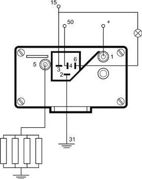 Nagares TPD/6-12 - Control Unit, glow plug system autospares.lv