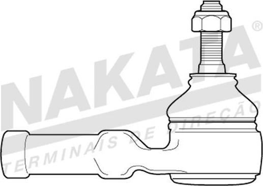 NAKATA N 99059 - Tie Rod End autospares.lv