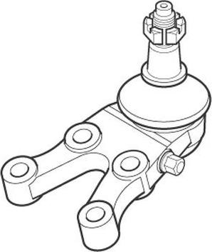 NAKATA N 99125 - Ball Joint autospares.lv