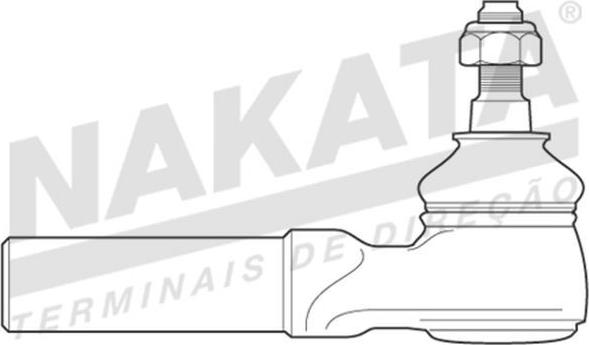 NAKATA N 96016 - Tie Rod End autospares.lv