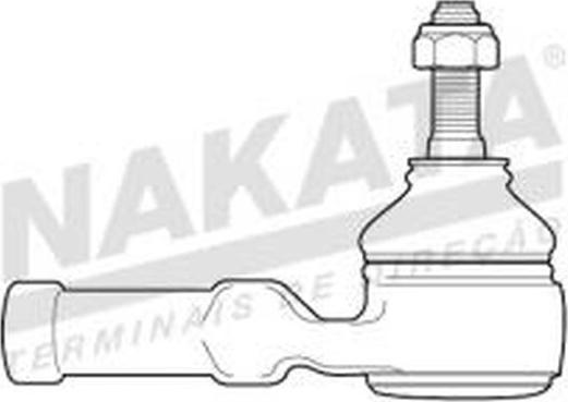 NAKATA N 99058 - Tie Rod End autospares.lv