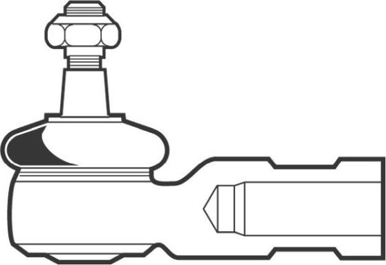 NAKATA N 92028 - Tie Rod End autospares.lv