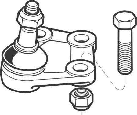 NAKATA N 1064 - Ball Joint autospares.lv