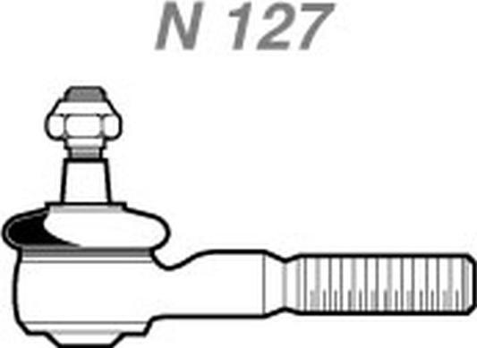 NAKATA N 127 - Tie Rod End autospares.lv