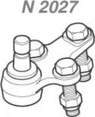 NAKATA N 2027 - Ball Joint autospares.lv