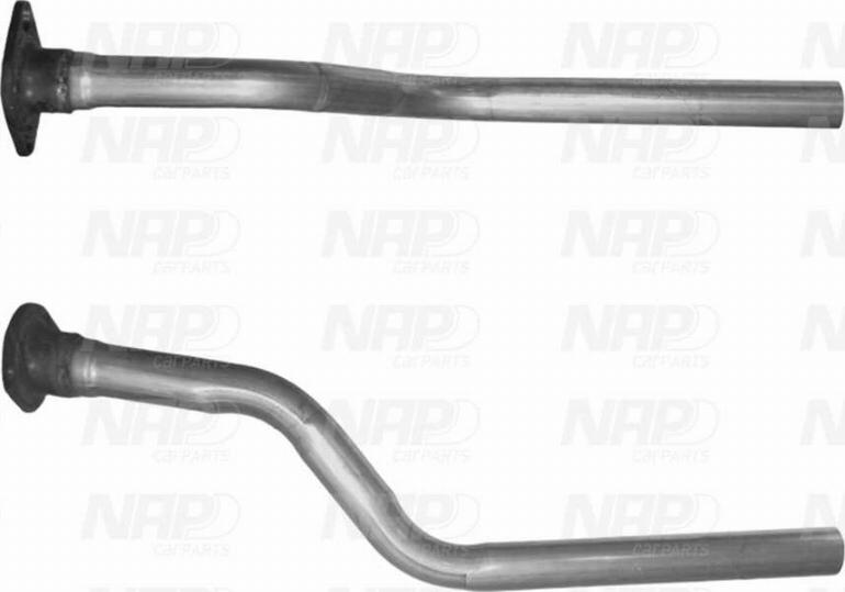 NAP CAC10601 - Exhaust Pipe autospares.lv