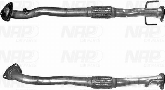 NAP CAC10073 - Exhaust Pipe autospares.lv