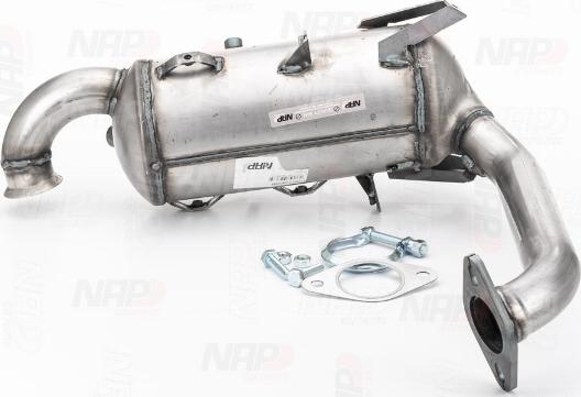 NAP CAD10098 - Soot / Particulate Filter, exhaust system autospares.lv