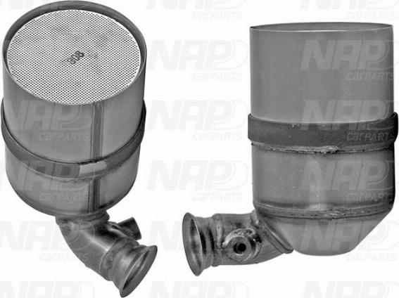 NAP CAD10044 - Soot / Particulate Filter, exhaust system autospares.lv