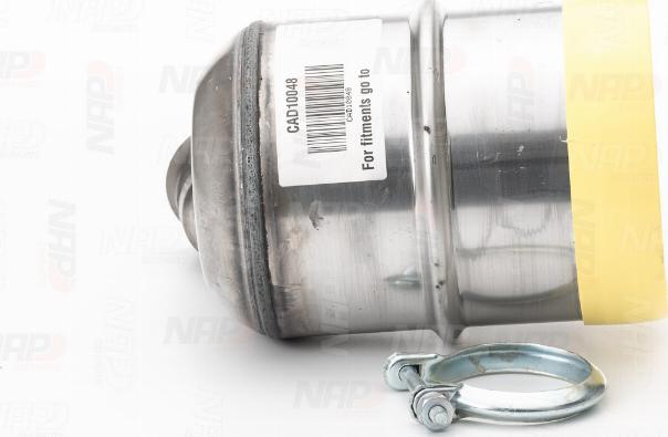 NAP CAD10048 - Soot / Particulate Filter, exhaust system autospares.lv