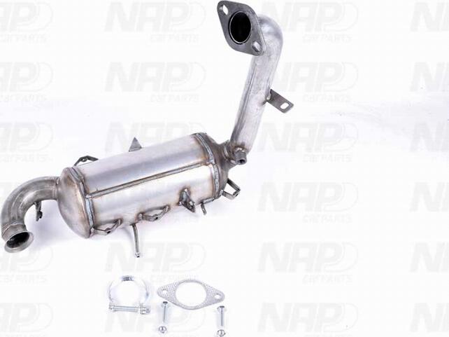 NAP CAD10088 - Soot / Particulate Filter, exhaust system autospares.lv