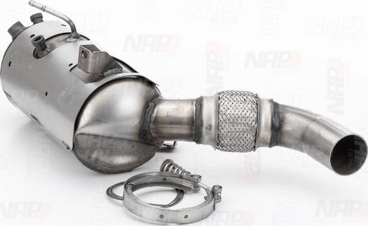 NAP CAD10030 - Soot / Particulate Filter, exhaust system autospares.lv