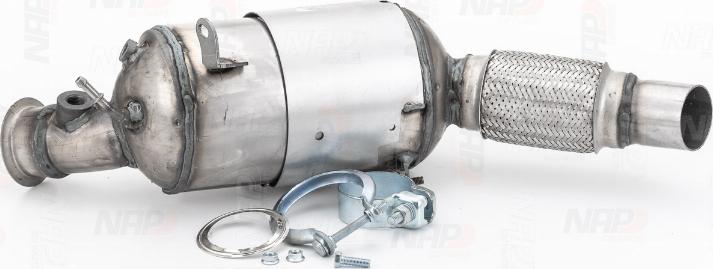 NAP CAD10027 - Soot / Particulate Filter, exhaust system autospares.lv