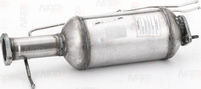 NAP CAD10102 - Soot / Particulate Filter, exhaust system autospares.lv