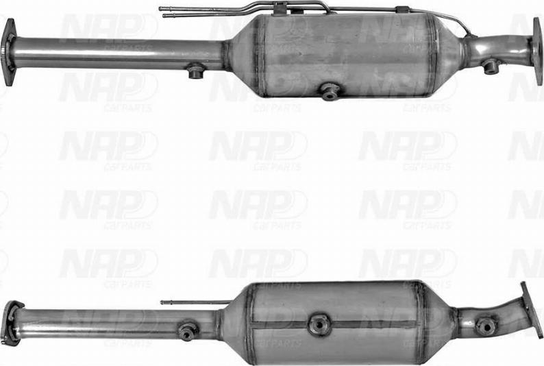 NAP CAD10323 - Soot / Particulate Filter, exhaust system autospares.lv