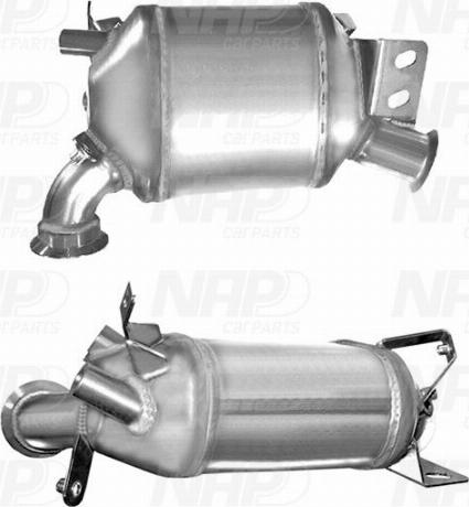 NAP CAD10250 - Soot / Particulate Filter, exhaust system autospares.lv