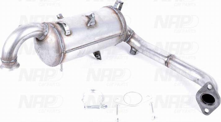 NAP CAD10258 - Soot / Particulate Filter, exhaust system autospares.lv