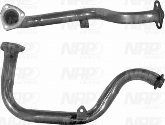 NAP CAF10076 - Exhaust Pipe autospares.lv