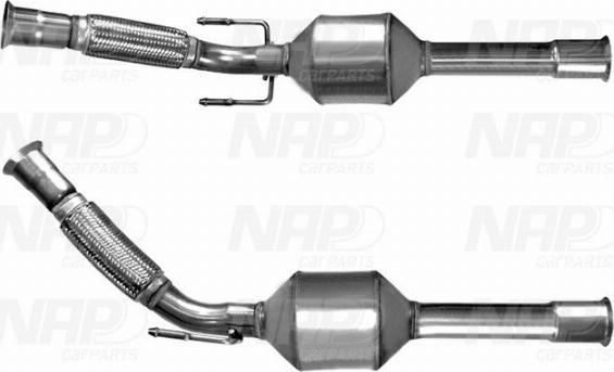 NAP CAK10553 - Catalytic Converter autospares.lv