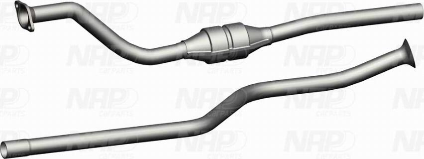 NAP CAK10102 - Catalytic Converter autospares.lv