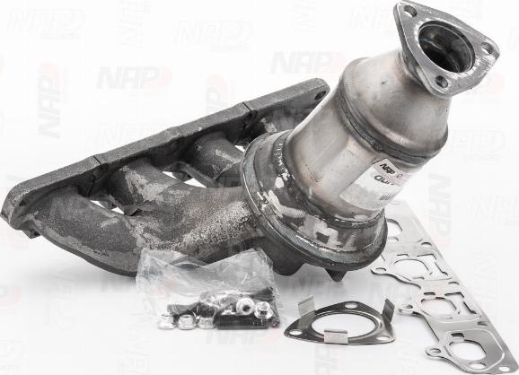 NAP CAK10837 - Catalytic Converter autospares.lv