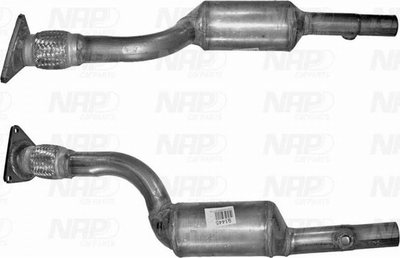 NAP CAK11171 - Catalytic Converter autospares.lv