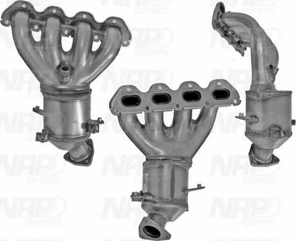 NAP CAK11235 - Catalytic Converter autospares.lv