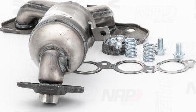 NAP CAK11238 - Catalytic Converter autospares.lv