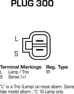 NAPA NAL1061 - Alternator autospares.lv