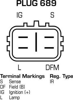 NAPA NAL1554 - Alternator autospares.lv