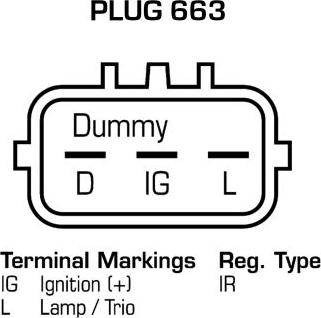 NAPA NAL1390 - Alternator autospares.lv